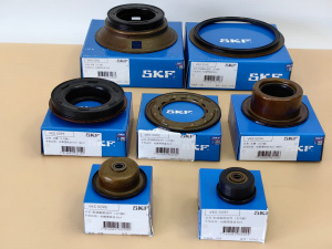 Комплект обрезиненных поршней SKF DP0 / AL4 / AT8 / DP2